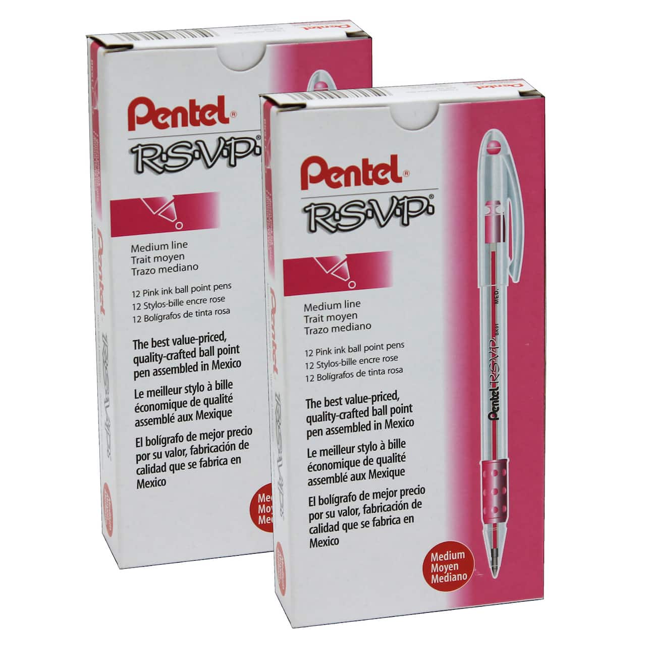 Pentel® R.S.V.P.® Medium Point Ballpoint 24 Pen Set
